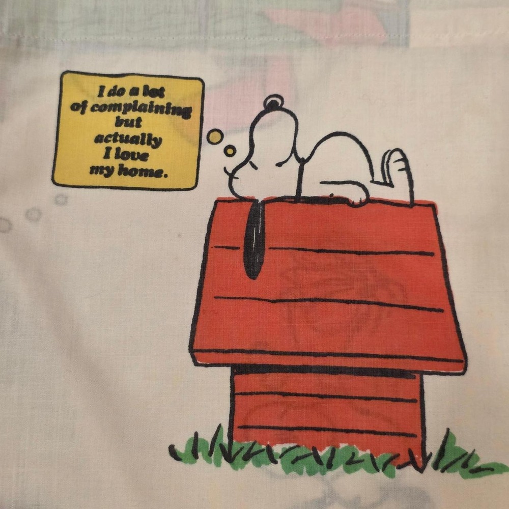 Vintage Peanuts Snoopy Pillow Cases